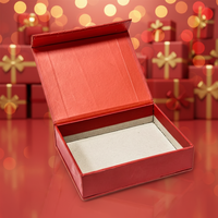 Boîte cadeau magnétique de luxe personnalisée, emballage rigide en papier avec logo pour kits de relations publiques, cosmétiques, bijoux