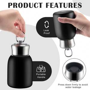 Portable <b>Mini</b> Ultra-Thin Insulation Stainless Steel Thermos Water <b>Bottle</b> for Daily Use - Product Image 4