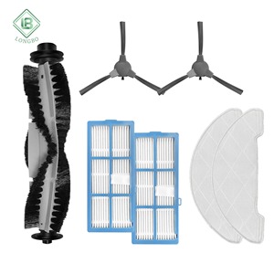 Compatible avec la série <span class=keywords><strong>Ultenic</strong></span> D5 D5S/D5S Pro/D5S Pro+ Brosse principale Brosse latérale Filtre HEPA Chiffon de nettoyage - Product Image 1