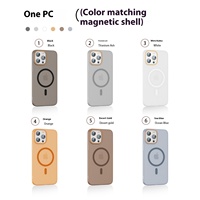 Coques de téléphone magnétiques robustes en PC mat givré antichoc de haute qualité OEM pour iPhone 16E 16 15 14 13 12 Pro Max Plus