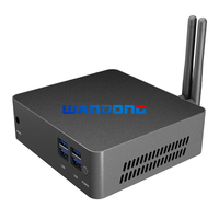 Mini PC Industrial Nuc Nano Sin Ventilador, Microcomputadora Integrada para Juegos, Intel Core M N100, Windows 11, 4K, SSD/HDD