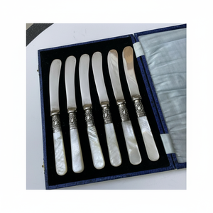 มีดหั่นเนยถั่วสแตนเลส6ชิ้นมีดหั่นแยม - Product Image 1