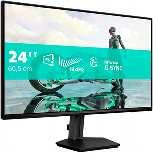 Nouvel écran capacitif sans bordure de <span class=keywords><strong>24</strong></span> <span class=keywords><strong>pouces</strong></span>, moniteur de jeu LCD IPS 1080p, <span class=keywords><strong>75</strong></span>/165 <span class=keywords><strong>Hz</strong></span>, temps de réponse de 3 ms, noir pour <span class=keywords><strong>PC</strong></span> de bureau, métal DC - Product Image 5