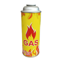 Cartouche de gaz butane vide haute pression, diamètre 45/52/57 mm, pour réchaud à gaz portable