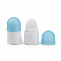 Flacon roll-on en PP de 50 ml, flacon pour soins de la peau, contenants et emballages cosmétiques