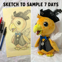 Jouets en peluche personnalisés Pirate Parrot OEM ODM, avec coffre au trésor et roue de bateau, vente en gros