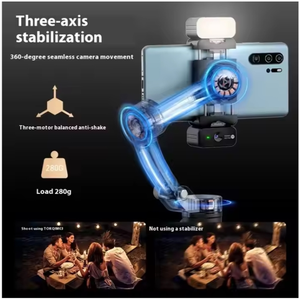 M03 Mini 3 assi Ai tracciamento Gimbal Smart Video palmare stabilizzatore <span class=keywords><strong>Smartphone</strong></span> Vlogging automatico volto/oggetto di tracciamento automatico - Product Image 3