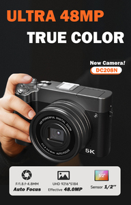 Cámara Dual Profesional de Venta Directa de Fábrica 2026, Pantalla de 3.6 Pulgadas 5K, Resolución de 64MP, Ideal para Fotos de Graduación - Product Image 3