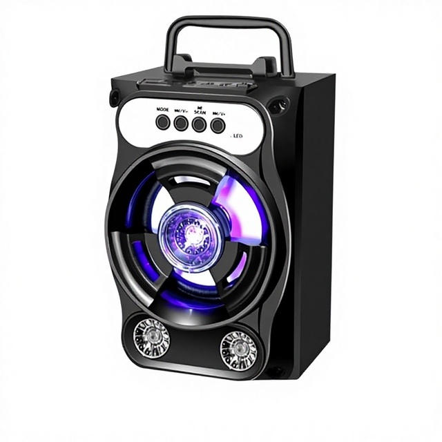 B16 5W Metal Portable Wireless for Subwoofer for Mobile Phone & Computer with Built-in Battery USB TF Card Support