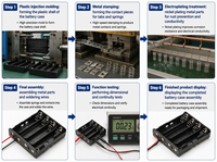 BH-18650-4 supports de batterie
