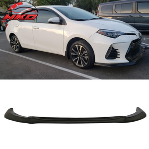 สำหรับ Toyota Corolla 17-19 Type S GT กันชนริมริมคางสปอยเลอร์-PU อะไหล่รถยนต์อุปกรณ์เสริมยานยนต์ - Product Image 1