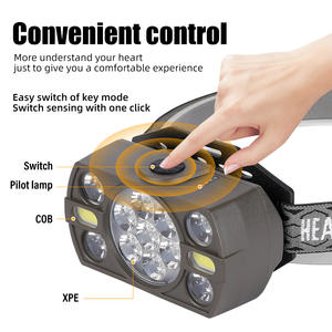 Vente en gros de <span class=keywords><strong>lampe</strong></span> <span class=keywords><strong>frontale</strong></span> puissante super lumineuse <span class=keywords><strong>pour</strong></span> pêche de <span class=keywords><strong>nuit</strong></span> randonnée 1000 lumens rechargeable - Product Image 3