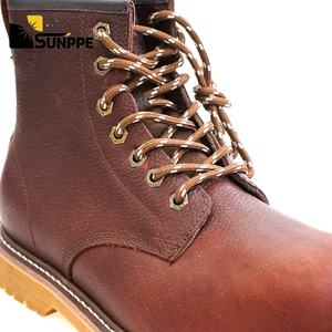 <span class=keywords><strong>Stivali</strong></span> di Sicurezza Invernali <span class=keywords><strong>S3</strong></span> EN20345 in Vera Pelle Stile Cowboy al Ginocchio con Punta in Acciaio per Lavoratori del Settore Minerario e Petrolifero Lavorazione Goodyear Personalizzata - Product Image 3