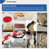Nouvelle découpeuse laser CO2 1390 2026 100W 130W avec système de refroidissement par eau et vision pour gravure laser CNC sur pierre, caoutchouc, bois, contreplaqué, MDF, acrylique