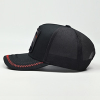 Casquette de baseball et de camionneur pour hommes, en coton, pour l'extérieur et le sport, avec logo patch brodé animalier personnalisé et unique