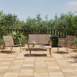 <strong>Outdoor</strong> Table Sets Hot Sale Brand New PE Rattan Steel Frame <strong>Outdoor</strong> Table and Chairs <strong>Love</strong> <strong>Seat</strong> Waterproof - Product Image 1