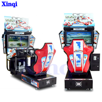 Machine de jeu de course automobile à pièces Outrun, prix d'usine, vente en gros, machine de simulation de course automobile d'arcade à vitesse folle