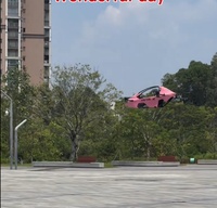 YIVTOL EVTOL S ZERO, véhicule aérien à une place, positionnement GPS, 50-55 minutes d'autonomie, 120 kg de charge utile nette, voiture volante en fibre de carbone, nouveau