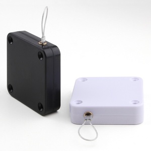 Ferme-porte automatique sans perçage en ABS et fil d'acier avec cordon de tirage pour portes coulissantes de chambre, hôtels et hôpitaux, installation facile - Product Image 3