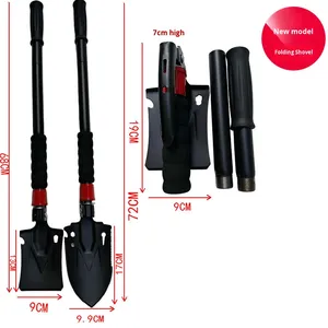 Digging Tool <strong>Folding</strong> Detachable Spade Industrial Grade Lightweight <strong>Folding</strong> Multi-function Camping Hiking Fishing Outdoor <strong>Shovel</strong> - Product Image 4