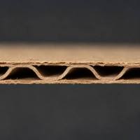 Boîte en carton ondulé E-Flute monocouche avec impression offset personnalisée pour fixations industrielles, vis ou petites pièces de quincaillerie