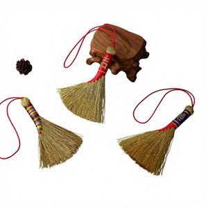 <span class=keywords><strong>Frange</strong></span> à pampilles en fil doré pour sachets, coques de téléphone, pendentifs, décoration intérieure et accessoires vestimentaires - Product Image 1