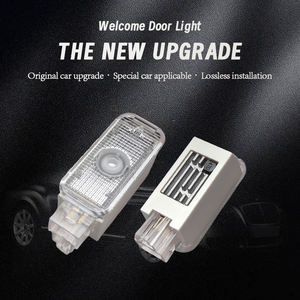 Lumière d'accueil haute définition à LED Accessoires de voiture pour Audi A1 A3 A4 A5 A6 A7 A8 Q3 Q5 Q7 Q8 <span class=keywords><strong>TT</strong></span> A8 projection lumière ambiante - Product Image 1