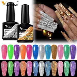 VENALISA Nouveau <span class=keywords><strong>Vernis</strong></span> à Ongles Gel Luminescent Scintillant Réfléchissant Effet Diamant Disco <span class=keywords><strong>Semi</strong></span>-<span class=keywords><strong>Permanent</strong></span> UV - Product Image 4