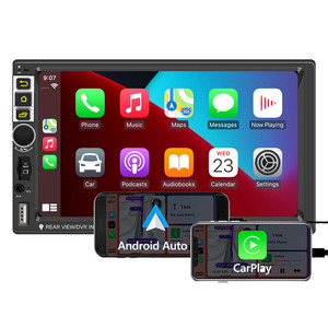 Android 7 pollici Touch Screen auto <span class=keywords><strong>Video</strong></span> 2 Din Multimedia universale auto Stereo Monitor Wireless GPS autoradio - Product Image 2