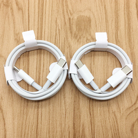 Kabel Pengisian Cepat USB Type C 3A 3ft 1M 60W dengan Pelindung PVC dan Perisai Foil untuk Ponsel iOS Stok Tersedia