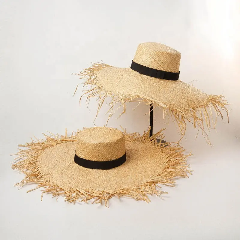 Flash Beach Straw Hat Elegant Ladies Women Ribbon Travel Lafite Beach Hat Summer Sunscreen Flap Top Vacation Sun Hat