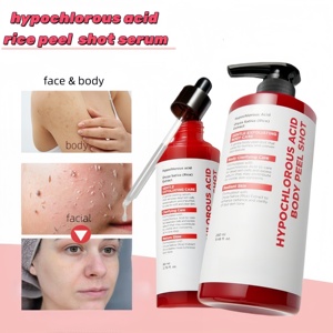 Suero de <span class=keywords><strong>Peeling</strong></span> Químico de Arroz Blanco con Ácido Hipocloroso, <span class=keywords><strong>Peeling</strong></span> <span class=keywords><strong>Facial</strong></span> con HOCl, Exfoliante Suave de Arroz, Cuidado Completo para Rostro y Cuerpo - Product Image 1