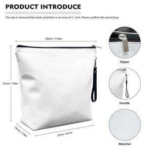 Bolsa de cosméticos para mujer, bolsas de maquillaje de viaje con flores Puakenikeni, neceser portátil, organizador de gran capacidad, bolsa de belleza con cremallera - Product Image 6