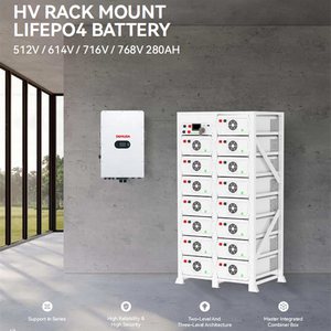 Système de stockage d'énergie solaire commercial haute tension DEMUDA 30KW 150KW 50KWH 430KWH, onduleur ESS, batterie au lithium 204.8V 280AH - Product Image 3