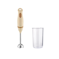 Mixeur Plongeant Électrique Portable 2 Vitesses avec Fonction Broyage pour Hôtels et Usage Domestique – Écologique et Facile à Nettoyer