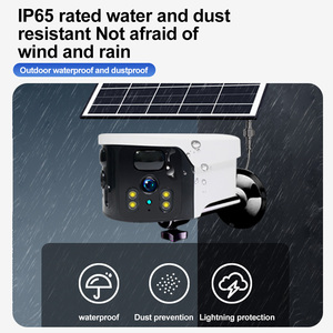 Cámara DE SEGURIDAD Wistino con panel solar batería dual PIR detector infrarrojo Color Visión Nocturna 4G cámara de vigilancia - Product Image 5