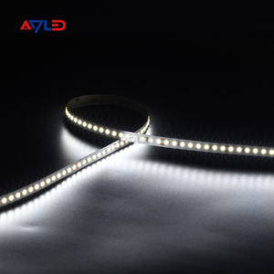 Bande LED SMD à haute efficacité DC24V 12.8W SMD2835 128 LED/m, 10mm CRI90 180LM/W, revêtement silicone, lumière fine pour rétroéclairage de miroir - Product Image 3