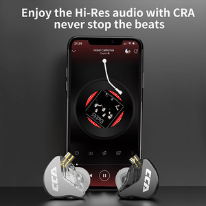 Audífonos Intrauditivos <span class=keywords><strong>CCA</strong></span> <span class=keywords><strong>CRA</strong></span> con Bajos de Alta Fidelidad, Cancelación de Ruido, para Deportes y Videojuegos, 3.5mm con Micrófono, Auriculares con Cable - Product Image 5