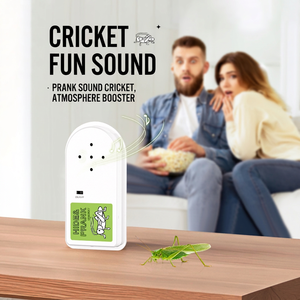 Giocattolo a Tema Musicale a Forma di Grillo con Suono di Cinguettio, Gadget in Plastica per Scherzi e Scherzi Pratici - Product Image 3