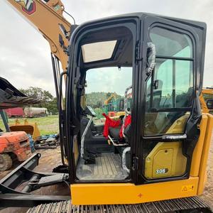 Nouvelle mini-excavatrice CAT 306 de 6 tonnes, excavatrice compacte sur chenilles conforme aux normes EPA et CE, petite pelle CAT306, nouvelle excavatrice Caterpillar - Product Image 4