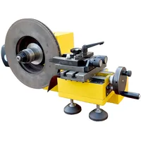 Machine de réparation de disques de frein de voiture automatique BX350 180-350 mm, nouveau moteur, pompe-polisseuse, tour à disques, outil de traitement des métaux