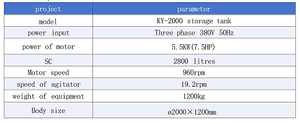 เครื่องผสมคอนกรีตแบบไฟฟ้าพร้อมถังเก็บสารผสมขนาด 2800 ลิตร ขับเคลื่อนด้วยมอเตอร์ 5.5 กิโลวัตต์ เหมาะสำหรับการผสมและงานอื่นๆ - Product Image 5