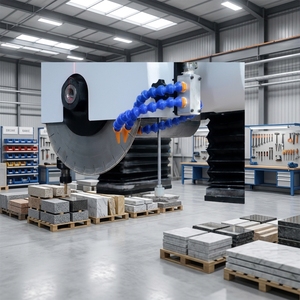 <span class=keywords><strong>Scie</strong></span> <span class=keywords><strong>à</strong></span> pont CNC 5+1 axes, machine de découpe automatique de pierre pour le fraisage de dalles de granit, de marbre et de quartz et la découpe en biseau <span class=keywords><strong>à</strong></span> 45 degrés - Product Image 4