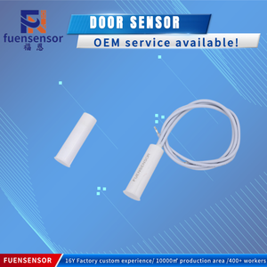 สวิตช์แม่เหล็กสำหรับระบบเตือนภัยเซ็นเซอร์ประตูตู้โชว์แบบมีสาย - Product Image 1