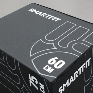 SMARTFIT PVC 3 in 1 Soft Plyo Jump Box con Schiuma EPE e Legno, Scatola per Salti Multifunzione Antiscivolo per Allenamento della Forza - Product Image 2