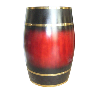 Décoration personnalisée 50 litres stockage <span class=keywords><strong>de</strong></span> <span class=keywords><strong>vin</strong></span> fûts <span class=keywords><strong>de</strong></span> chêne vides en bois à <span class=keywords><strong>vendre</strong></span> - Product Image 1