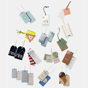 Étiquettes de vêtements personnalisées en papier gaufré écologiques les plus vendues et étiquettes de prix pour vêtements, chaussures, sacs - <span class=keywords><strong>Vistaprint</strong></span> - Product Image 2