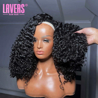 En gros Demi-perruque 3/4 en cheveux naturels bouclés birmans, densité 200%, prête à porter, avec clips, cheveux vierges, à porter sur le dessus de la tête