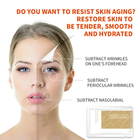 Masque hydratant naturel en maille bio cellulose raffermissant Soins de la peau Masque facial au collagène Lifting