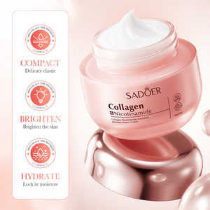 <span class=keywords><strong>Crema</strong></span> Facial Coreana OEM SADOER con Colágeno y Niacinamida, <span class=keywords><strong>Precio</strong></span> al por Mayor, <span class=keywords><strong>Crema</strong></span> Iluminadora y Suavizante para Piel Opaca - Product Image 4